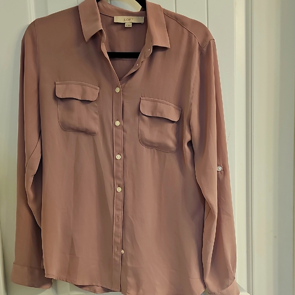 LOFT Pink Shirt